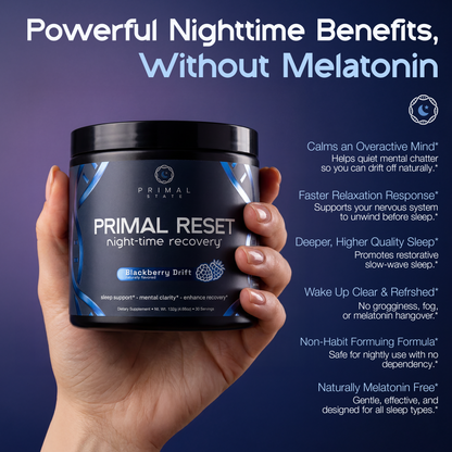 Primal Reset™ | Melatonin-Free Nighttime Recovery Drink
