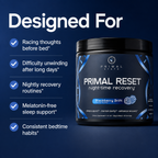 Primal Reset Melatonin-Free with Magnesium Bisglycinate | 30 Servings Per Pack