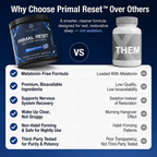 Primal Reset Melatonin-Free with Magnesium Bisglycinate | 30 Servings Per Pack